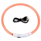 LED Dog Collar | Rechargeable Light Up Safety Collar for Night Walks