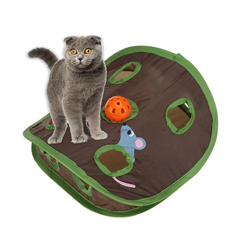 Mouse Hunt Adventure: Interactive Bell Toy for Cats