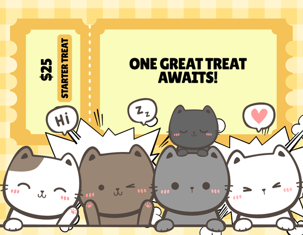 Mythical Paws Digital Treasure Card.