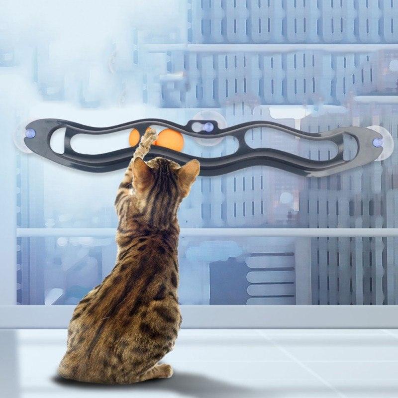 Window Wonder: Space-Saving Suction Track Toy