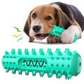 Dog Dental Chew Toy | Teeth Cleaning Squeaky Rubber Toy for Puppies & Dogs