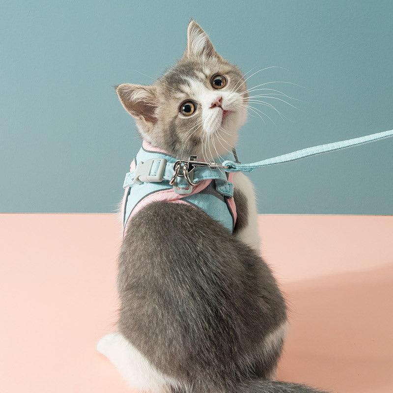 Freedom Kitty Harness: Secure & Stylish Leash Set