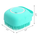The AquaPaw Spa Scrubber: 2-in-1 Shampoo Dispenser & Massage Brush