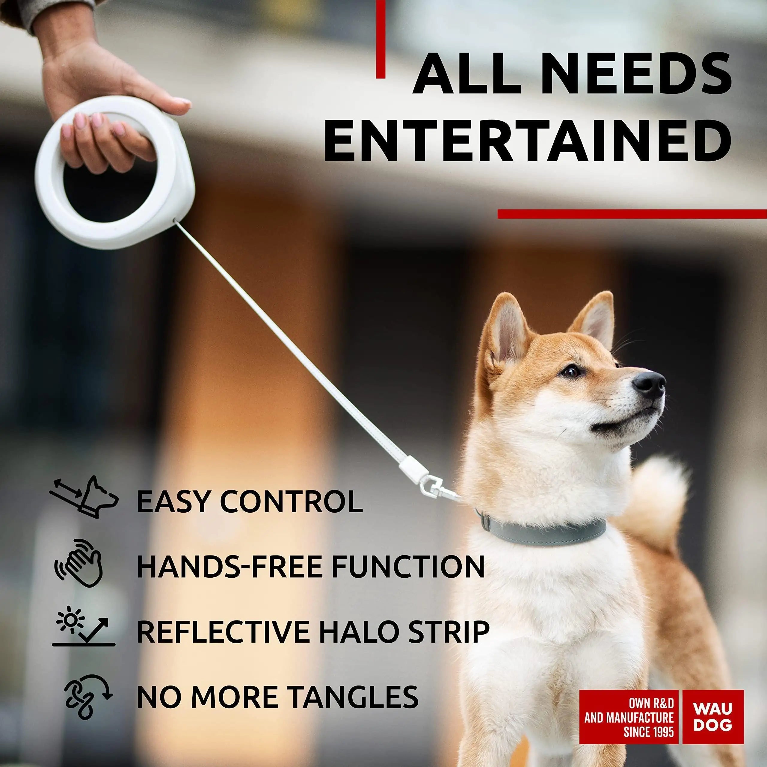 Hands-Free Retractable Wrist Leash – Secure Control & Total Freedom