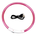 LED Dog Collar | Rechargeable Light Up Safety Collar for Night Walks
