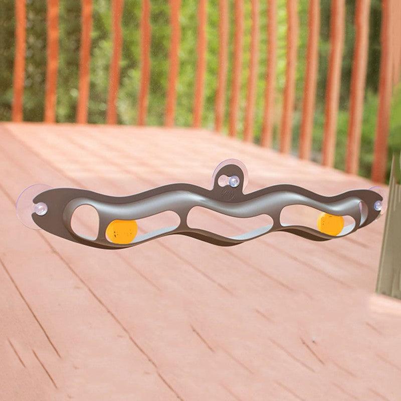Window Wonder: Space-Saving Suction Track Toy