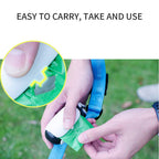 Dog Poop Bag Dispenser | Space Capsule Design | Leash Clip & Carabiner Hook Included