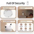 Automatic Laser Cat Toy | Self-Rotating Infrared Teaser | 3 Speed Modes | USB & Battery