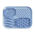 Slow Feeder Lick Mat for Dogs | Multi-Texture Enrichment Feeding Tray with Suction Cup | 4 Colours
