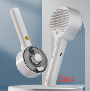 The HydraGroom Pro™: Ultrasonic Mist & UV Sanitizing Wand