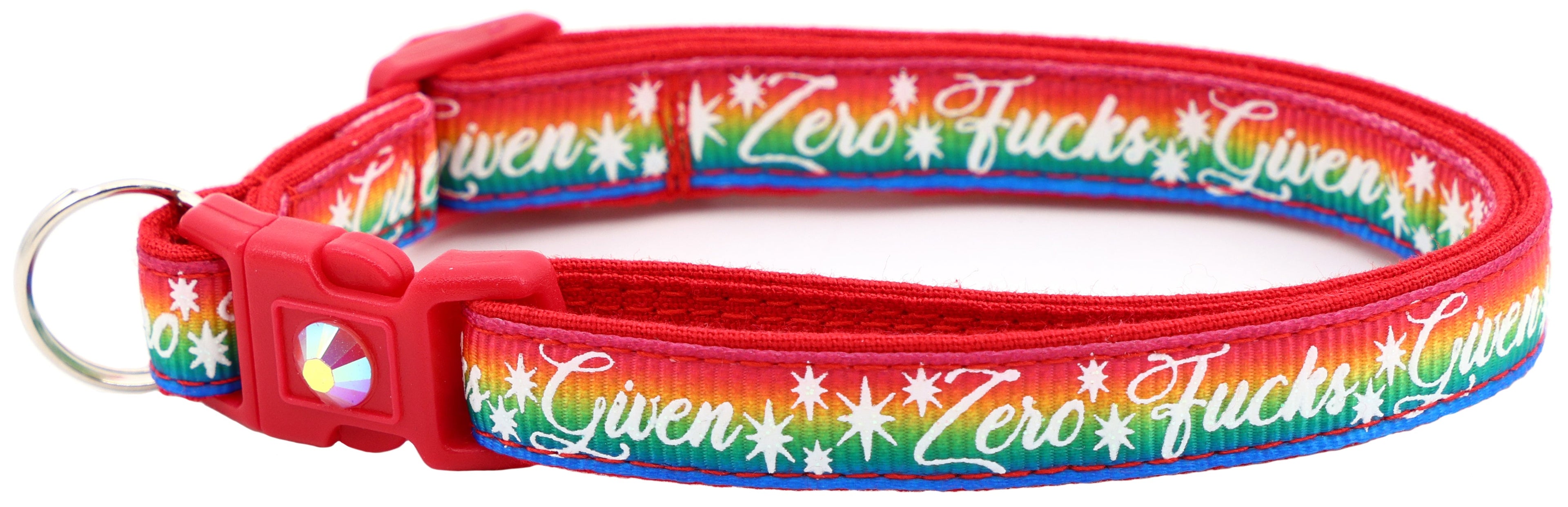 Zero Fucks Given Breakaway Cat Collar