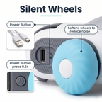 Interactive RC Cat Toy Car — Feather Tail, Smart Auto Mode & Obstacle Avoidance