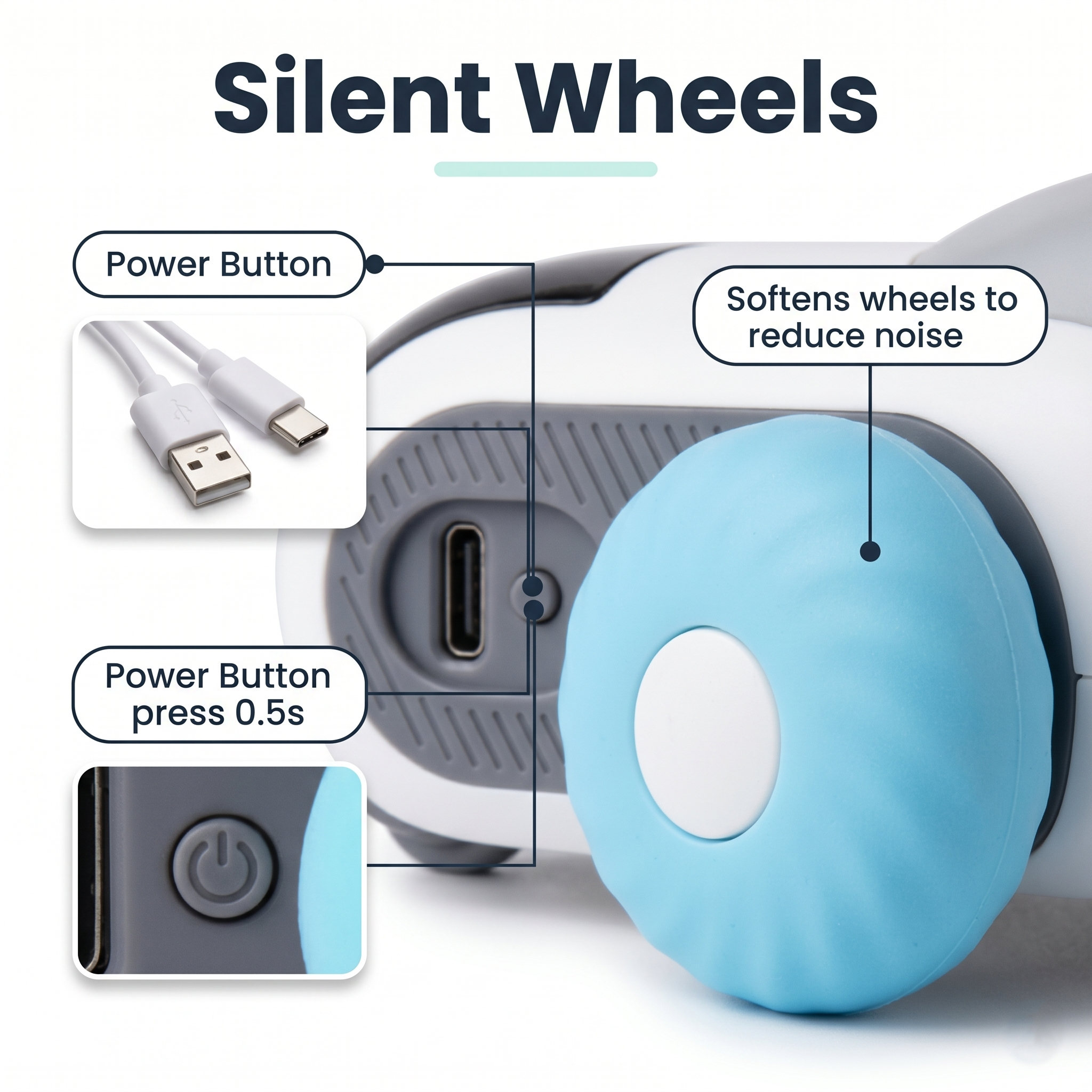 Interactive RC Cat Toy Car — Feather Tail, Smart Auto Mode & Obstacle Avoidance