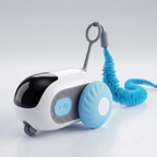 Interactive RC Cat Toy Car — Feather Tail, Smart Auto Mode & Obstacle Avoidance