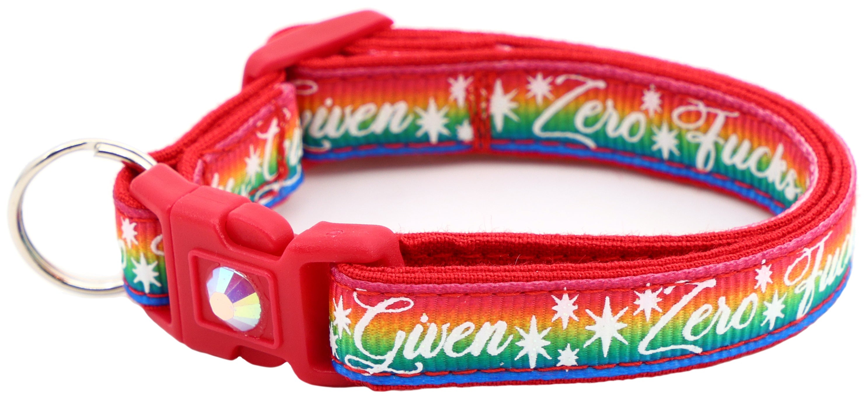 Zero Fucks Given Breakaway Cat Collar