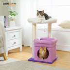 Anti-Anxiety Fluffy Shell Bed – Self-Warming Donut Cuddler with Hood for Deep Sleep & Joint Relief