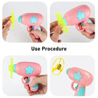 Flying Disc Launcher Interactive Cat Toy