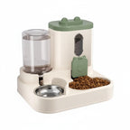 Automatic 2-in-1 Feeder & Waterer (No Batteries Needed)