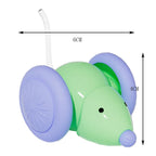 Touch-Activated Rolling Mouse Interactive Cat Toy