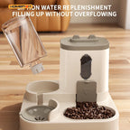 Automatic 2-in-1 Feeder & Waterer (No Batteries Needed)