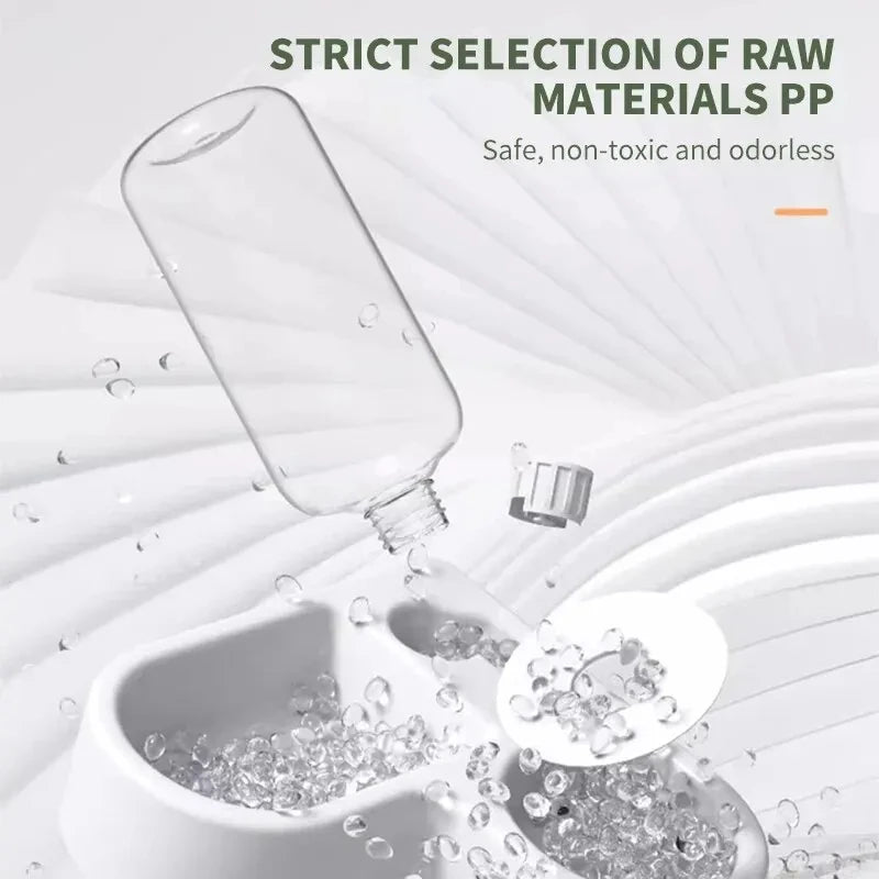Anti-Wet Mouth Gravity Waterer (Space Saving Design)