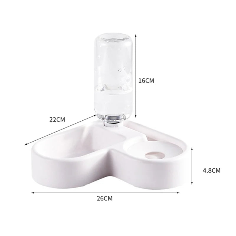 Anti-Wet Mouth Gravity Waterer (Space Saving Design)
