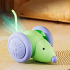 Touch-Activated Rolling Mouse Interactive Cat Toy