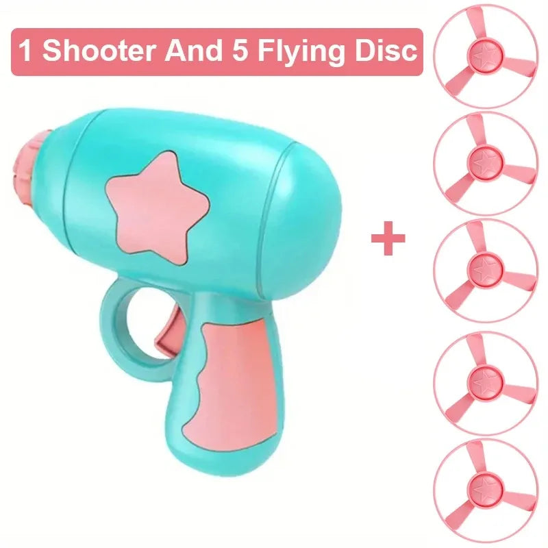 Flying Disc Launcher Interactive Cat Toy
