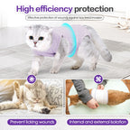 Cat Recovery Suit After Surgery | Soft Onesie for Spay, Neuter & Wound Protection