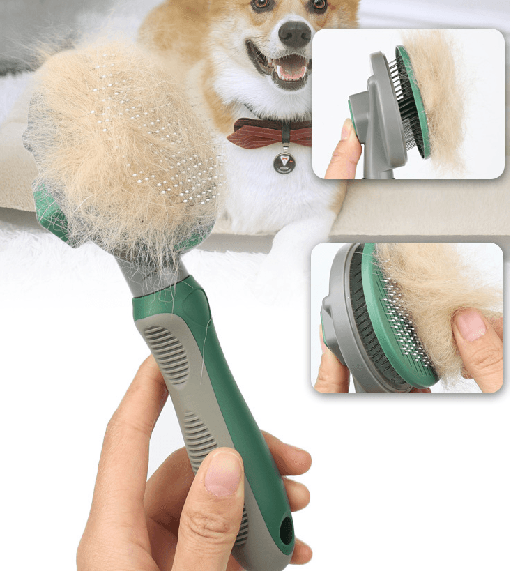 The Hair Whisperer: Magic Self-Cleaning Pet Comb
