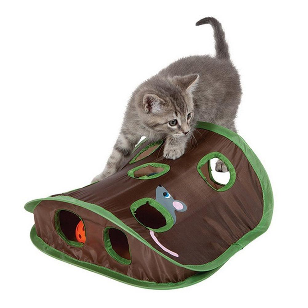 Mouse Hunt Adventure: Interactive Bell Toy for Cats