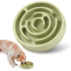 Slow Feeder Bowl for Dogs & Cats | Spiral Maze Anti-Bloat Bowl | Small & Medium Pets