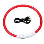 LED Dog Collar | Rechargeable Light Up Safety Collar for Night Walks