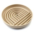 Aesthetic Slow Feeder Dog Bowl | Minimalist Anti-Bloat Bowl for Dogs & Cats | 3 Colours