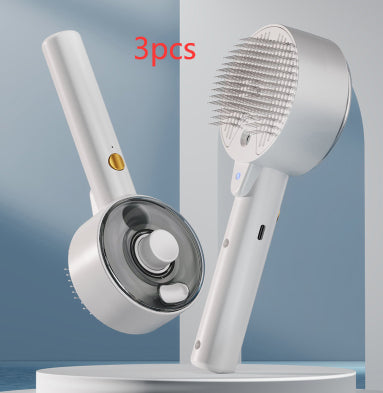 The HydraGroom Pro™: Ultrasonic Mist & UV Sanitizing Wand