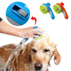 Pet Shower Sprayer | Handheld Dog Bath Sprayer with Massage Bristles | 2 Colours