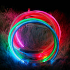 LED Dog Collar | Rechargeable Light Up Safety Collar for Night Walks