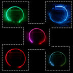 LED Dog Collar | Rechargeable Light Up Safety Collar for Night Walks