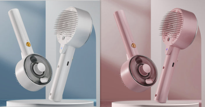 The HydraGroom Pro™: Ultrasonic Mist & UV Sanitizing Wand