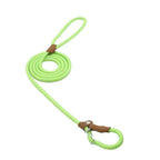 Premium Braided Rope Leash & Adjustable Collar Set