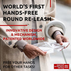 Hands-Free Retractable Wrist Leash – Secure Control & Total Freedom