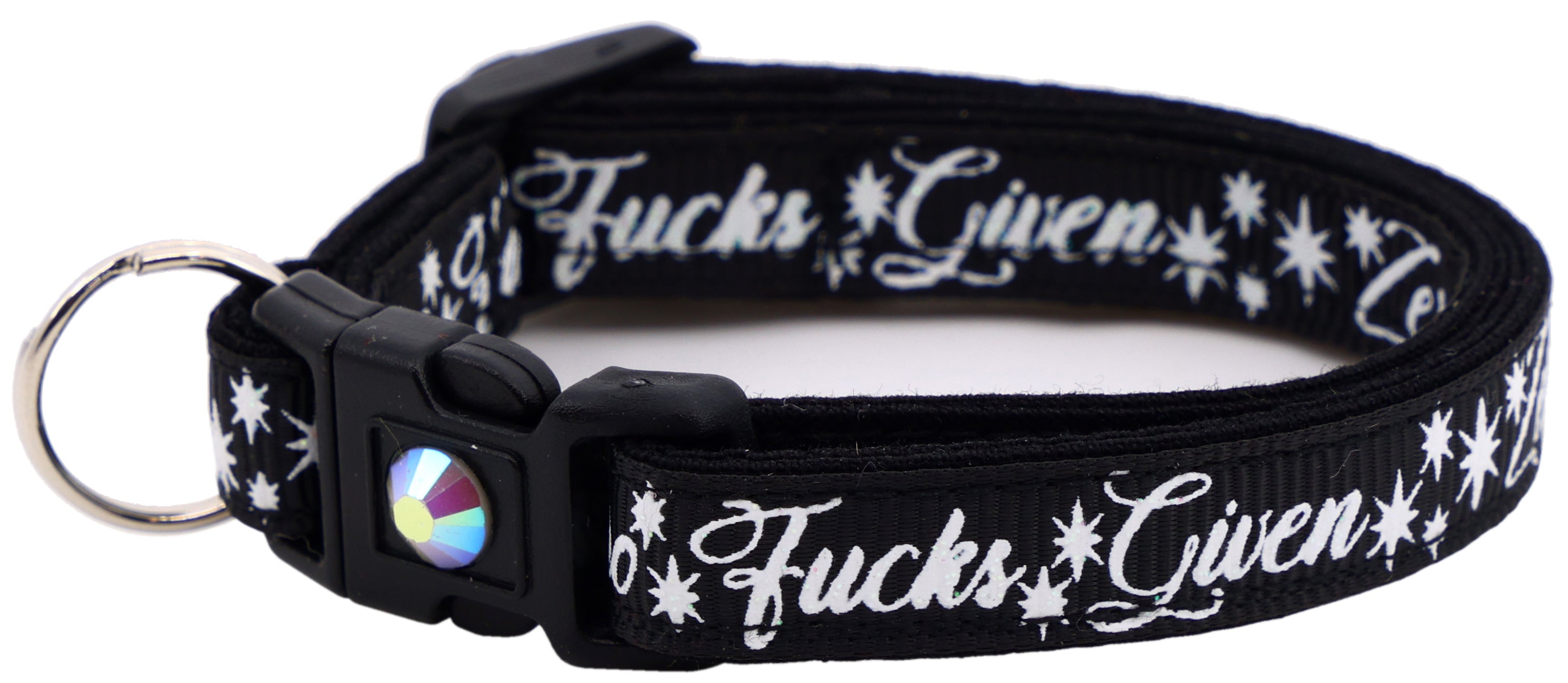 Zero Fucks Given Breakaway Cat Collar