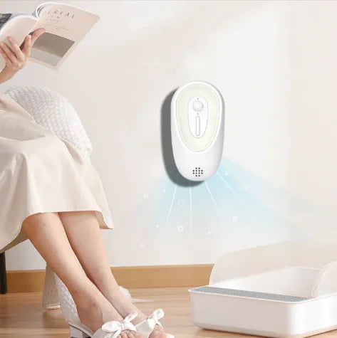 USB Pet Odor Eliminator for Litter Boxes & Small Spaces